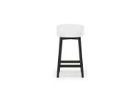 Billede af Normann Copenhagen Hyg Barstol SH: 65 cm - Hvid/Sort Eg