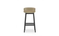 Billede af Normann Copenhagen Hyg Barstol SH: 75cm - Sand/Sort