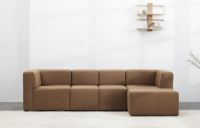 Billede af Andersen Furniture A2 Modular Sofa m. Puf L: 290 cm - Kvadrat Canvas 2 / 254