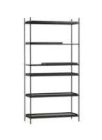 Billede af Woud Tray Shelf High H: 201 cm - Black Painted Oak