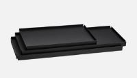 Billede af Woud Tray Shelf High H: 201 cm - Black Painted Oak