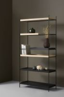 Billede af Woud Tray Shelf High H: 201 cm - White Pigmented Oak