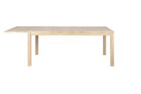 Billede af Haslev Klassik 4D Klapbord 75x110 cm - Hvidolieret Eg