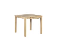 Billede af Haslev Klassik 2B Lampebord m. Skuffe 60x60 cm - Olieret Eg