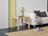 Billede af Haslev Klassik 2B Lampebord m. Skuffe 60x60 cm - Olieret Eg