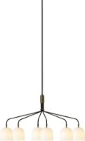 Billede af GUBI Howard Lysekrone m. 6 Arme Ø: 16 cm - Hvid 