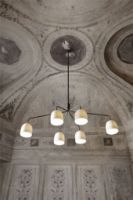 Billede af GUBI Howard Lysekrone m. 6 Arme Ø: 16 cm - Hvid 