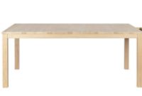 Billede af Haslev Klassik 6A Sofabord 85x130 cm - Hvidolieret Eg