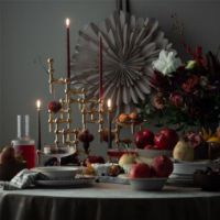 Billede af STOFF Nagel Taper Candles by Ester & Erik 6 pcs H: 29 cm - Burgundy