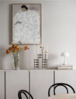 Billede af STOFF Nagel Taper Candles by Ester & Erik 6 pcs H: 29 cm - White