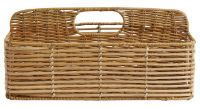 Billede af Nordal ZADAR Rattan Holder 2 Dividers 36x23 cm - Nature