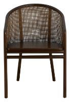 Billede af Nordal MOSSO Dinner Chair H: 77 cm - Dark Brown