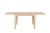 Billede af Haslev Klassik 3E Sofabord m. 2 Klapper 75x75 cm - Hvidolieret Eg