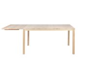 Billede af Haslev Klassik 6D Spisebord m. 1 Klap 85x130 cm - Hvidolieret Eg