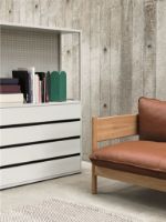 Billede af HAY Arbour Club Sofa B: 150 cm - Nevada NV2488S / Oiled Waxed Solid Oak