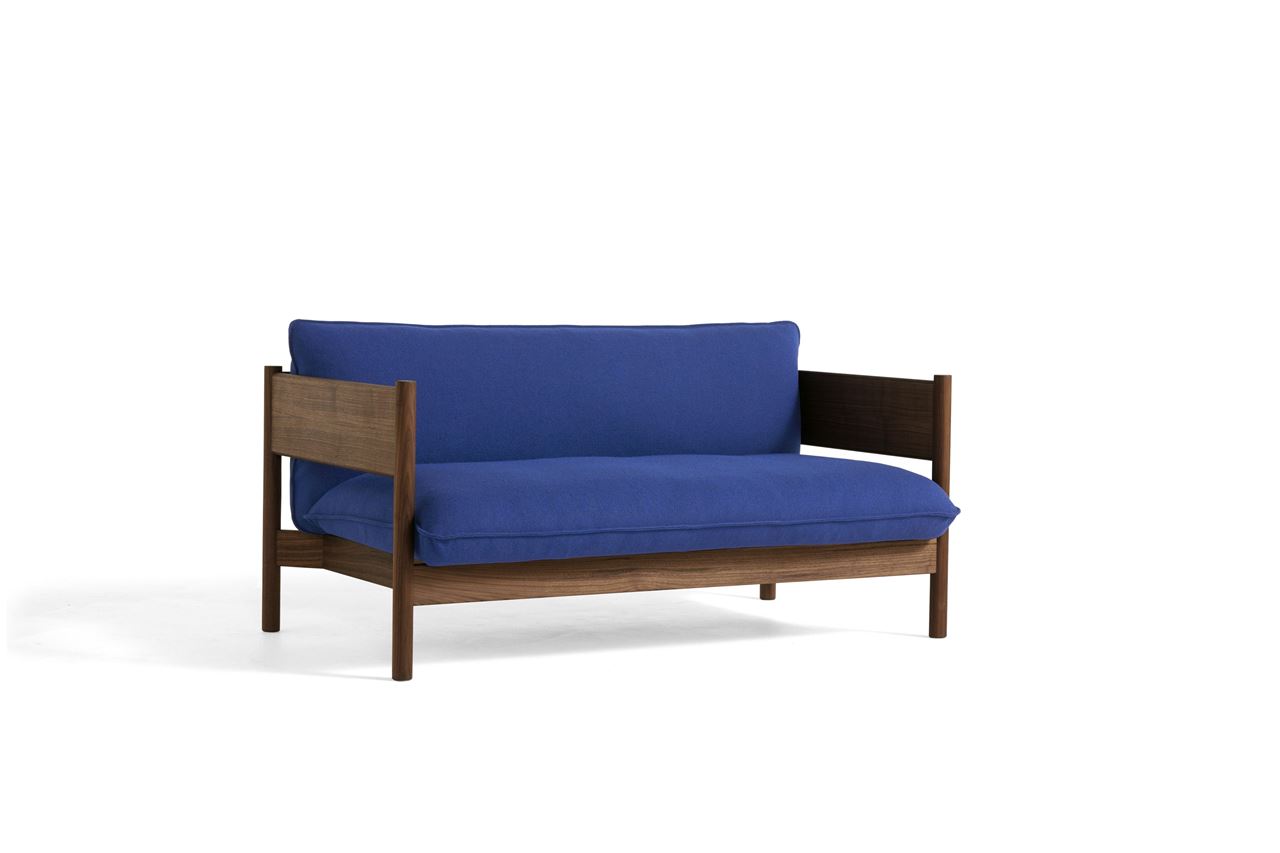 Billede af HAY Arbour Club Sofa B: 150 cm - Hallingdal 773 / Oiled Waxed Solid Walnut