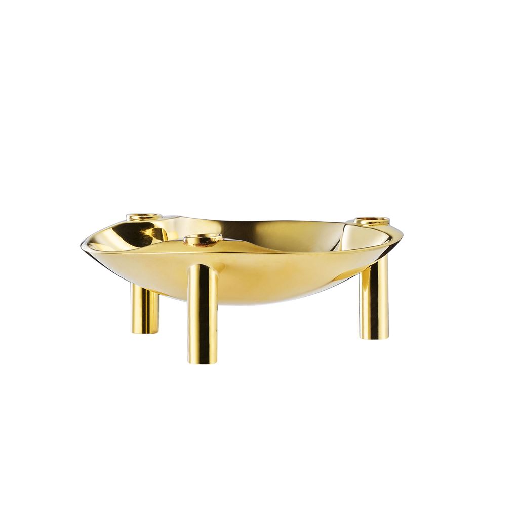 Billede af STOFF Nagel Bowl Ø: 13,8 cm - Solid Brass