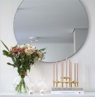 Billede af STOFF Nagel Candles 12 pcs H: 18 cm - Beige