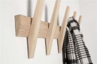 Billede af Hoigaard Tangent-3 Knagerække B:38 cm - Eg Sæbebehandlet