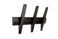 Billede af Hoigaard Tangent-3 Knagerække B:38 cm - Sort