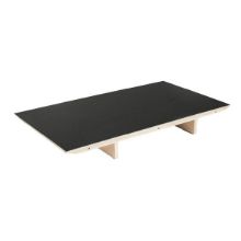 Billede af HAY CPH 30 Extendable Leaf 50x90 cm - Oak Plywood/Black Linoleum