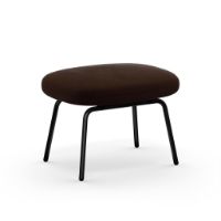 Billede af Normann Copenhagen Era Footstool Steel H: 39 cm - City Velvet Vol 2 / 023