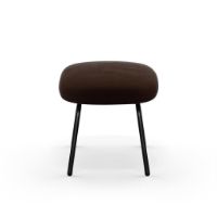 Billede af Normann Copenhagen Era Footstool Steel H: 39 cm - City Velvet Vol 2 / 023