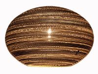 Billede af Think Paper Lazy Lamp Ø: 29 cm - Natur OUTLET