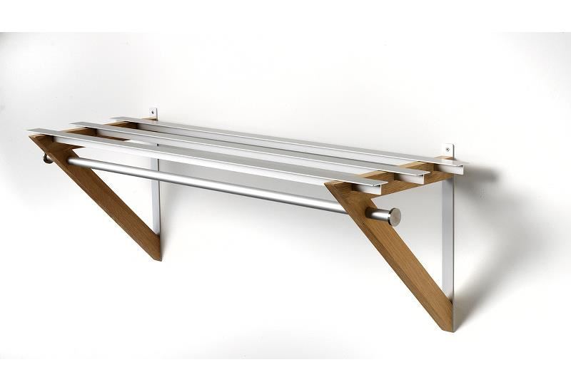 Billede af Hoigaard HH-7 Hattehylde 98 x 35 cm - Eg Sæbebehandlet 