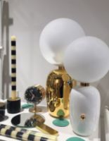 Billede af Parachilna Aballs M GR Bordlampe Ø: 24 cm - Golden