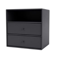 Billede af Montana Mini 1006 Modul med 2 Skuffer 35x35 cm - 04 Anthracite