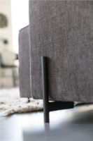 Billede af Bent Hansen Pado 1 3 pers. Sofa L: 245 cm - Eros 36 Light Brown / Sort Stel