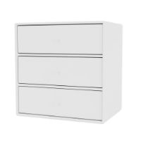 Billede af Montana Mini 1007 Modul med 3 Skuffer 35x35 cm - 101 New White