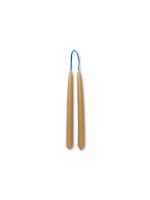 Billede af Ferm Living Dipped Candles Set of 8 H: 15 cm - Straw OUTLET