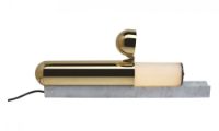 Billede af DCW Editions ISP Bordlampe L: 55,5 cm - Marble Blanc/Gold
