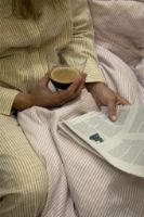 Billede af Juna Monochrome Lines Sengetøj 200x220 cm - Rosa/Hvid 