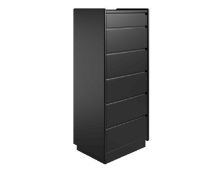 Billede af Kaagaard 665037 Kommode med Sokkel 102x50x37cm - Sortmalet