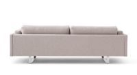 Billede af Erik Jørgensen EJ 280 2 Pers. Sofa 100 L: 240 cm - Foss 102/Børstet Krom