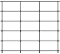 Billede af Montana Free 555000 Reol 203,4x178,1 cm - 101 New White