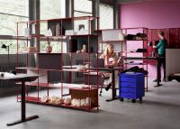 Billede af Montana Free 555000 Reol 203,4x178,1 cm - 165 Beetroot