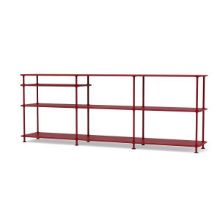Billede af Montana Free 222100 Reol med Indskudt Hylde 203,4x75,8cm - 165 Beetroot