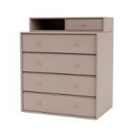 Billede af Montana Selection Keep Kommode med ophængsbeslag 69,6x82,2x46,8 cm - 137 Mushroom