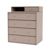 Vis detaljer for Montana Selection Keep Kommode med ophængsbeslag 69,6x82,2x46,8 cm - 137 Mushroom Billede af Montana Selection Keep Kommode med ophængsbeslag 69,6x82,2x46,8 cm - 137 Mushroom