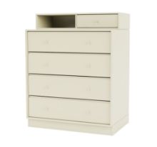 Vis detaljer for Montana Selection Keep Kommode med sokkel 7 cm 69,6x82,2x46,8 cm - 150 Vanilla Billede af Montana Selection Keep Kommode med sokkel 7 cm 69,6x82,2x46,8 cm - 150 Vanilla