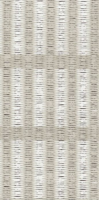 Billede af Woodnotes New York Carpet Sewn Edges 80x200 cm - Stone/White