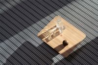 Billede af Woodnotes New York Carpet Sewn Edges 80x200 cm - Graphite/Stone