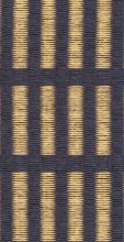 Billede af Woodnotes New York Carpet Sewn Edges 140x200 cm - Dark Blue/Natural