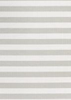 Billede af Woodnotes Big Stripe Carpet Sewn Edges 80x200 cm - Stone/White