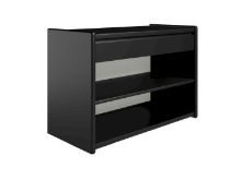 Billede af Kaagaard 318037 Sengebord med Vægophængt 51x80x37 cm - Sortmalet