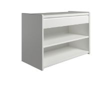 Billede af Kaagaard 318037 Sengebord Vægophængt 51x80x37 cm - Hvidmalet